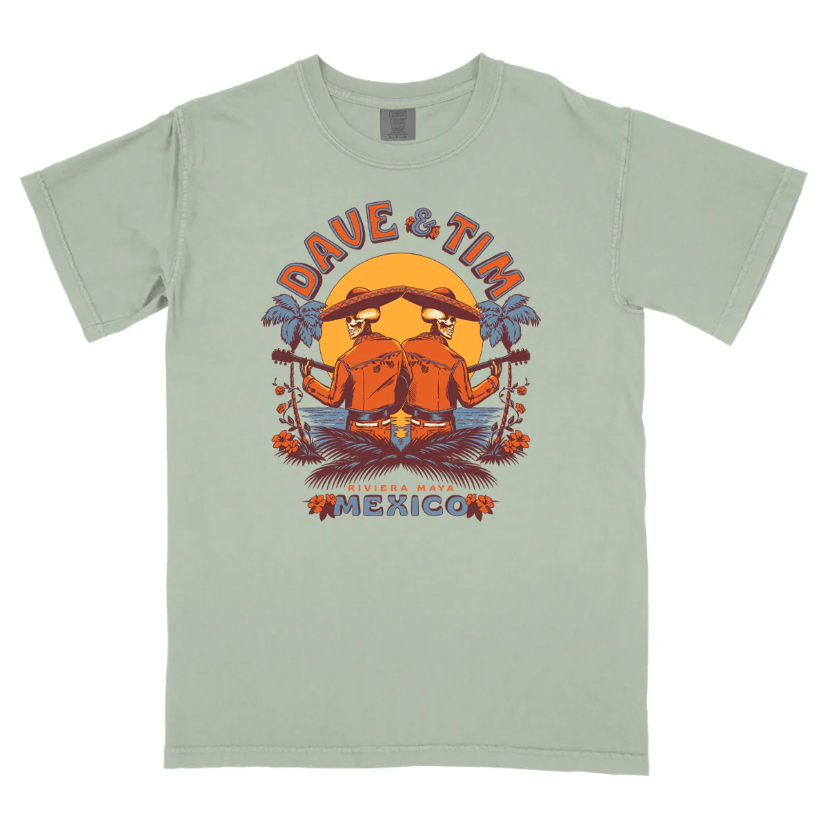 Dave & Tim 2026 Mexico Setlist Tee - Image 2