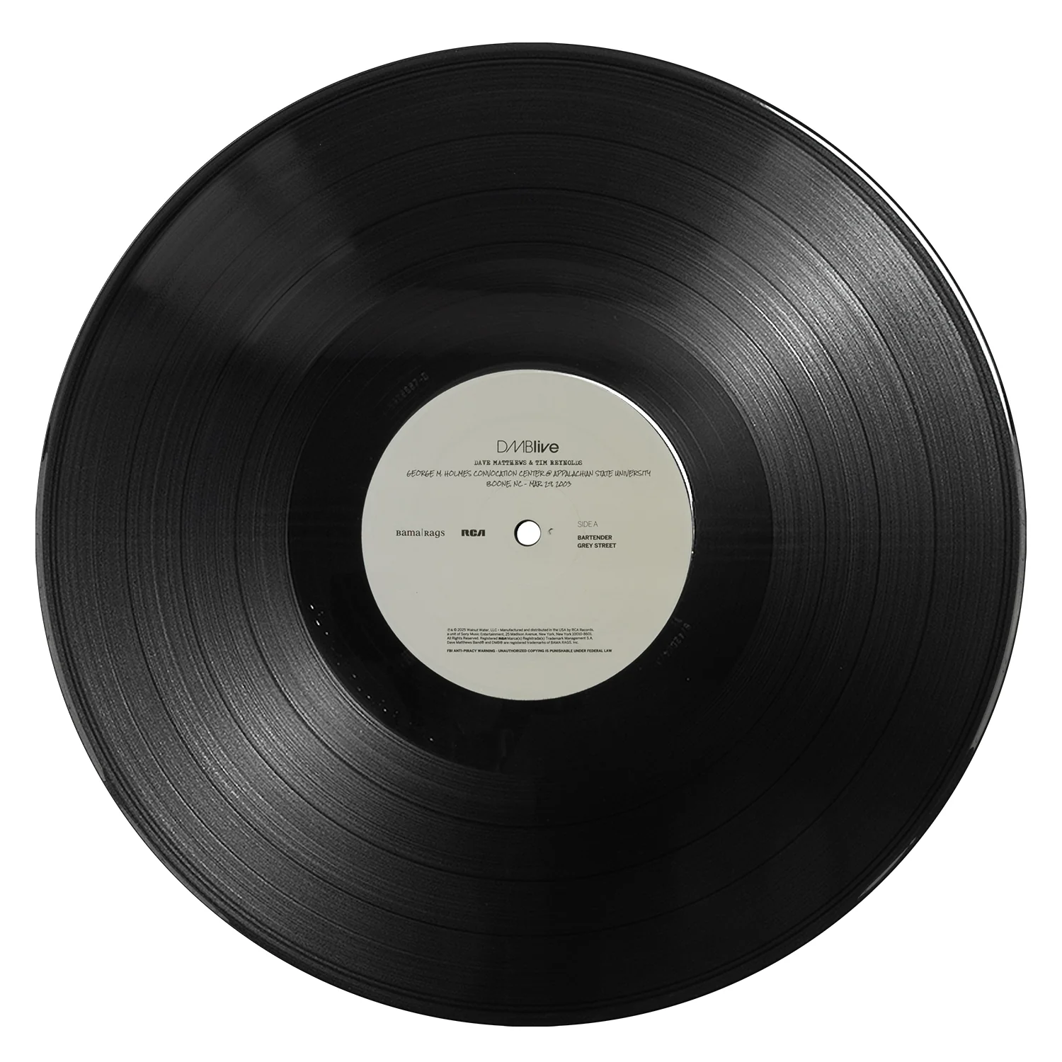 DMBLive - Appalachian State University - Boone, NC - 03/29/2003 - Vinyl - Image 6